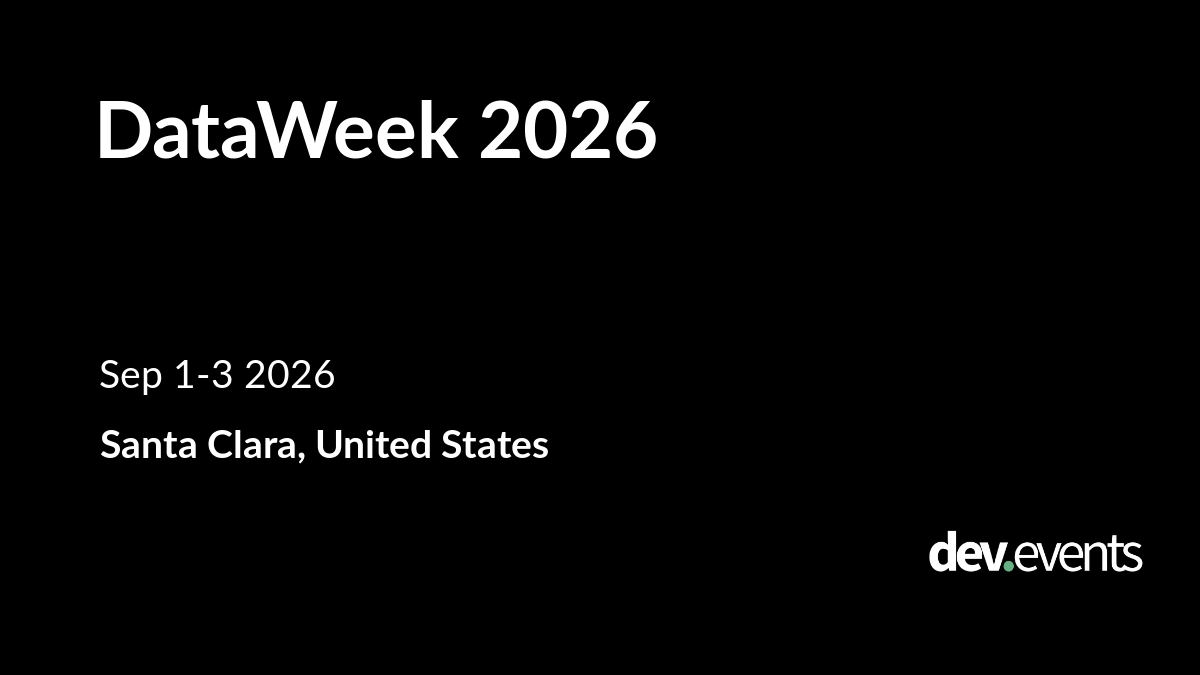 DataWeek 2026