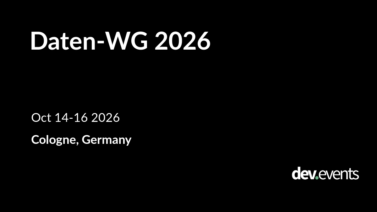 Daten-WG 2026