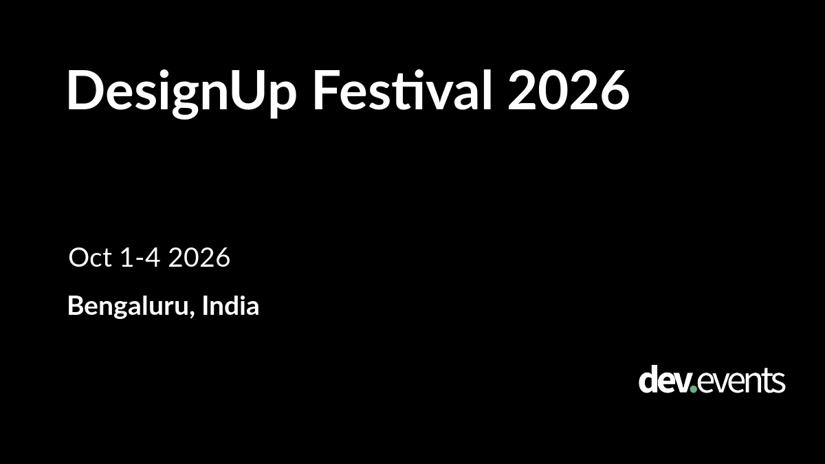 DesignUp Festival 2026