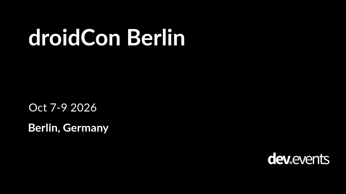 droidCon Berlin