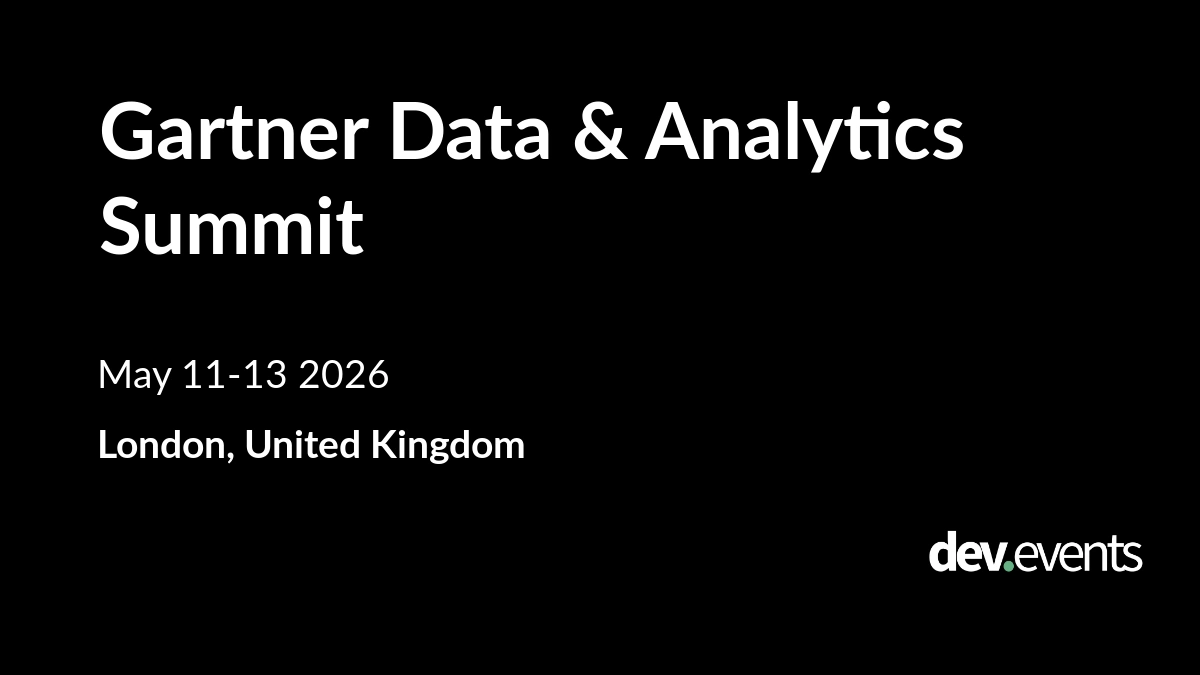 Gartner Data & Analytics Summit