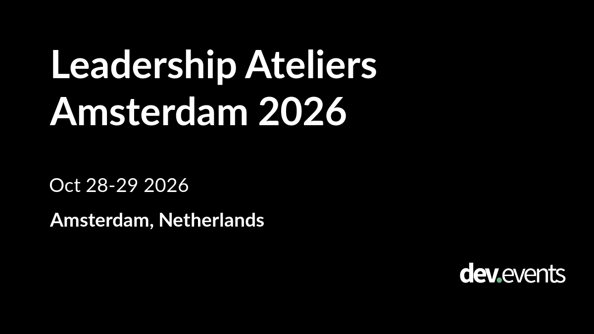 Leadership Ateliers Amsterdam 2026