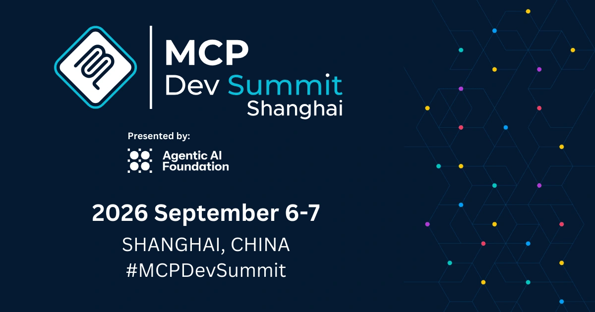 MCP Dev Summit Shanghai