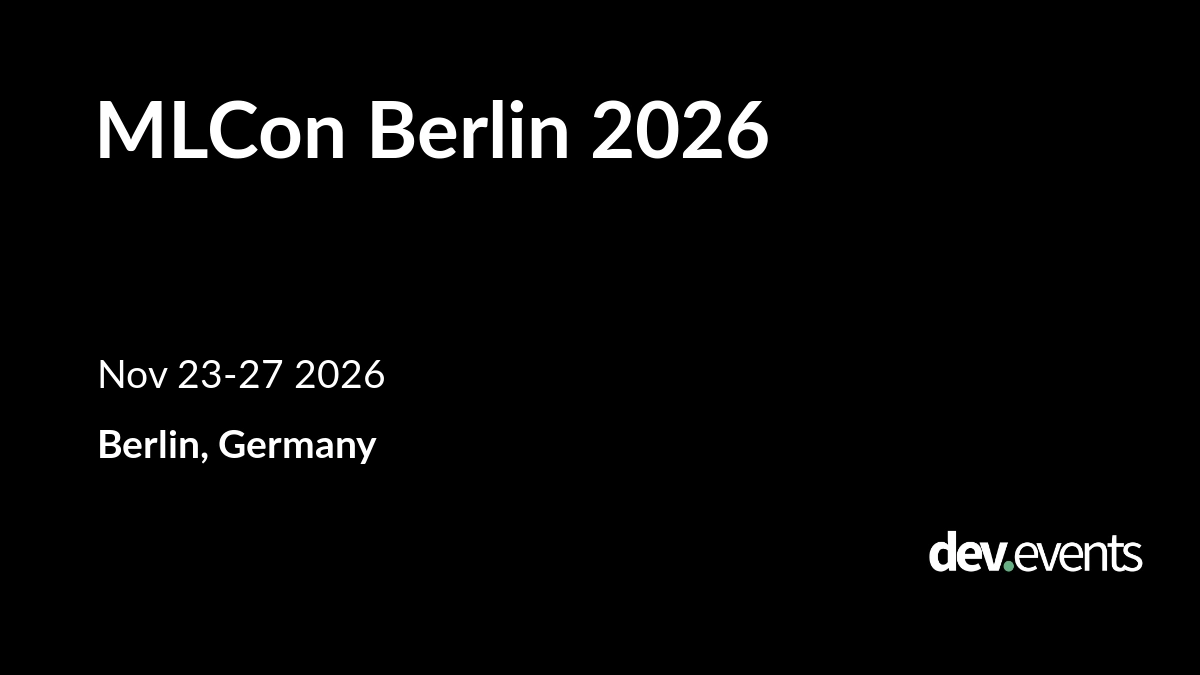 MLCon Berlin 2026
