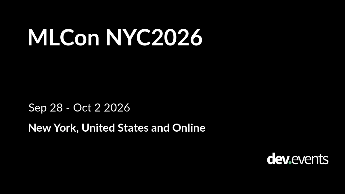 MLCon NYC2026