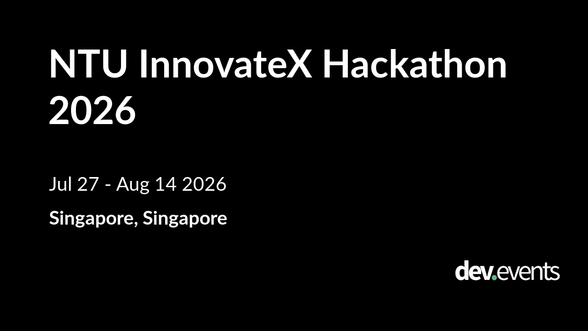 NTU InnovateX Hackathon 2026