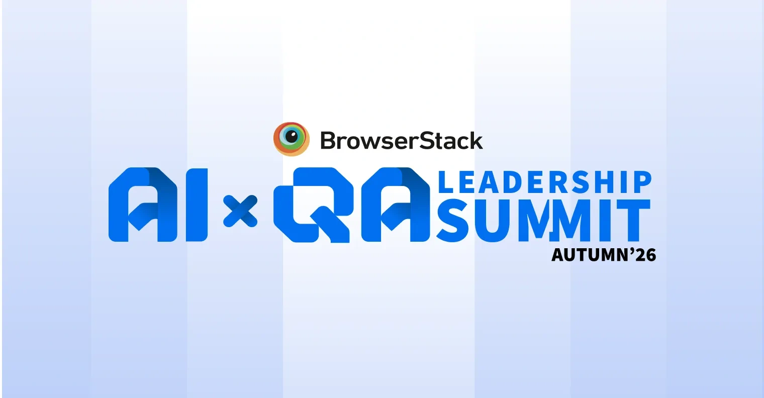 QA Leadership Summit - Autumn 2026 Edition