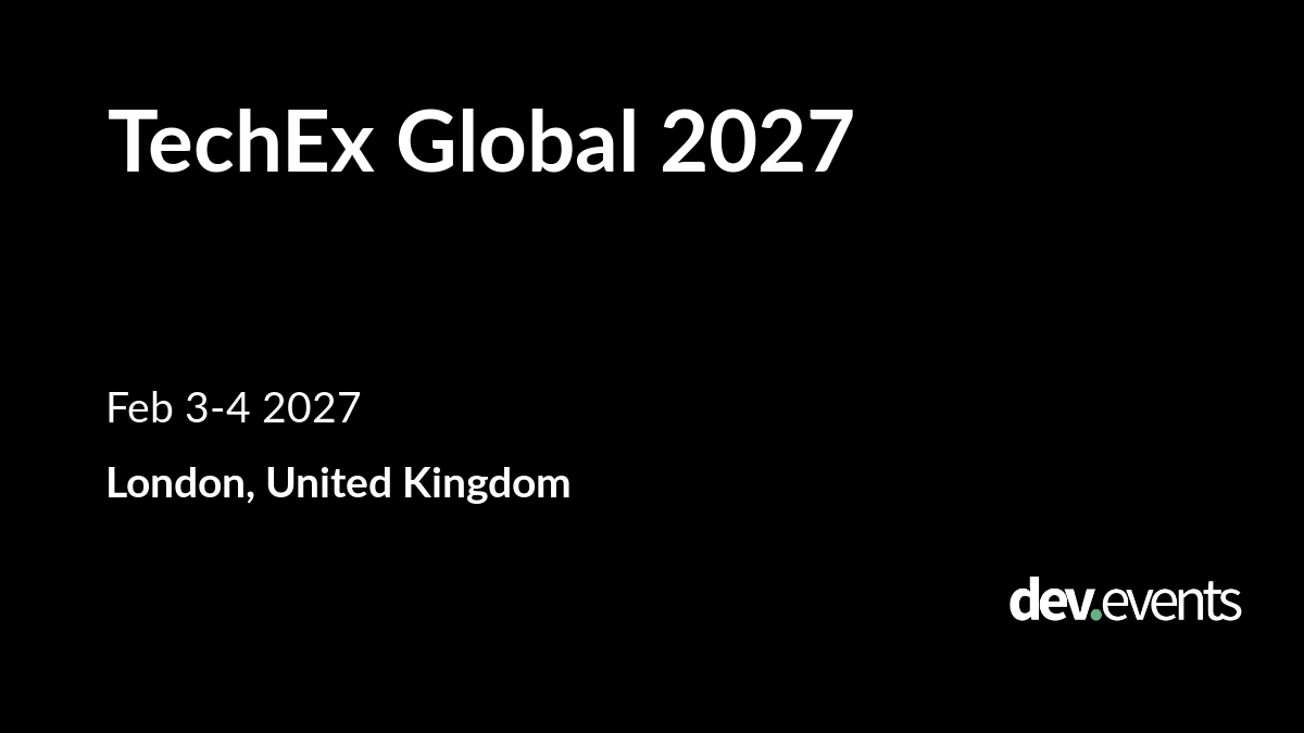 TechEx Global 2027