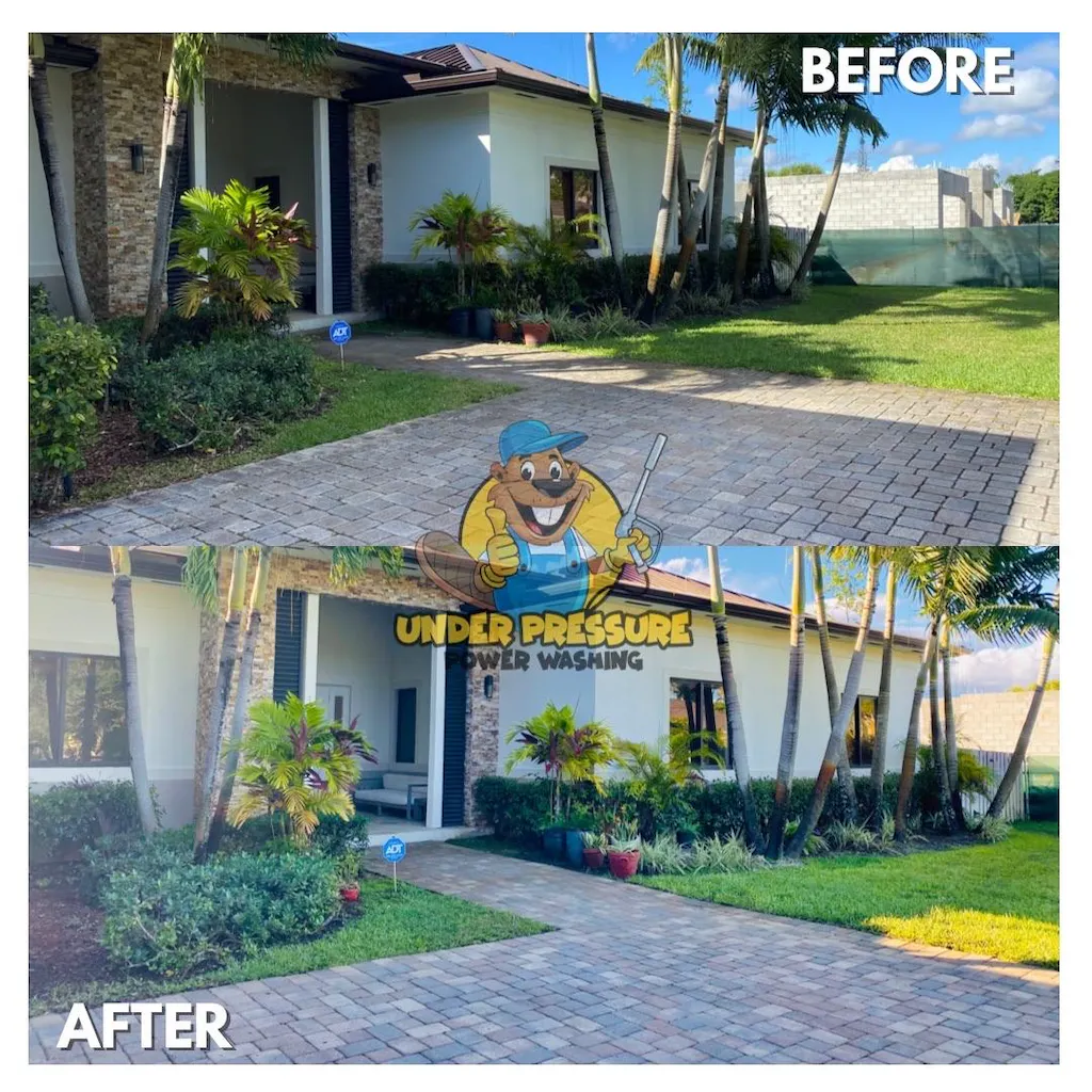 Residential Pressure Washing Service