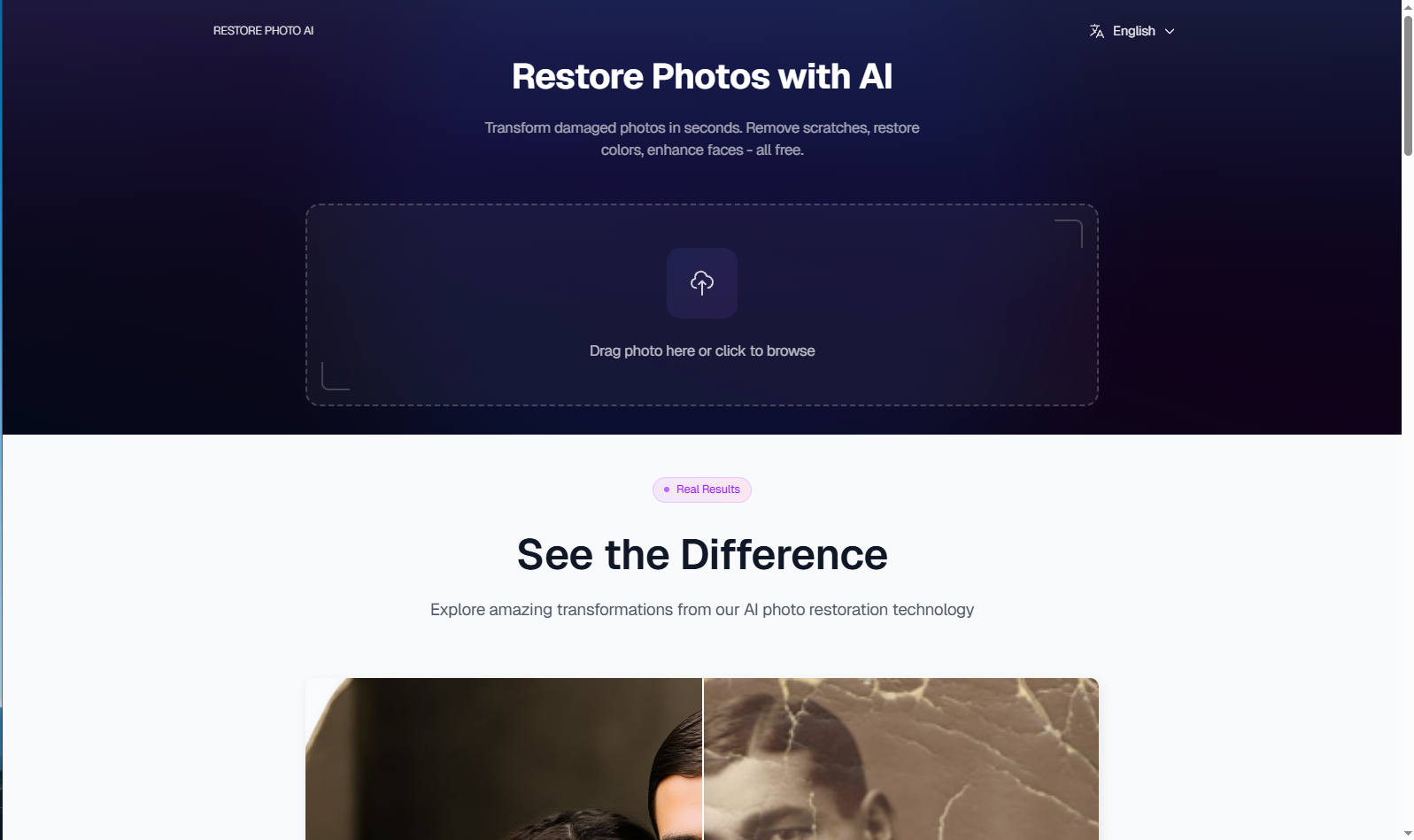 Restore Photos with AI