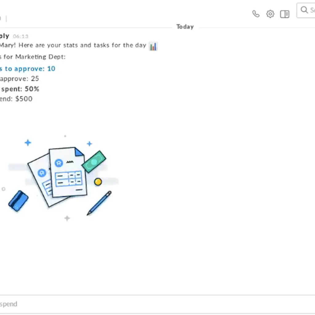 Smart Spend Bot for Slack