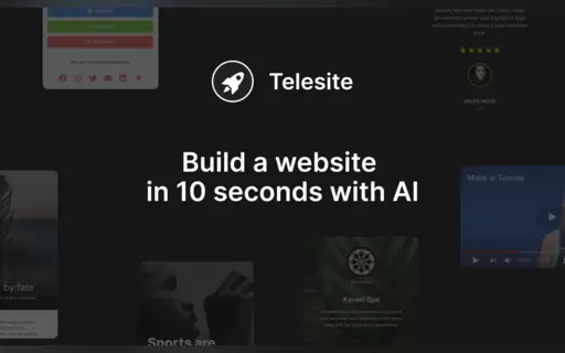 Telesite.io — AI Website Builder