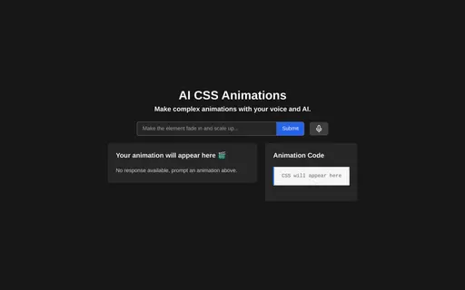 AI CSS Animations