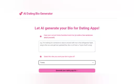 AI Dating Bio