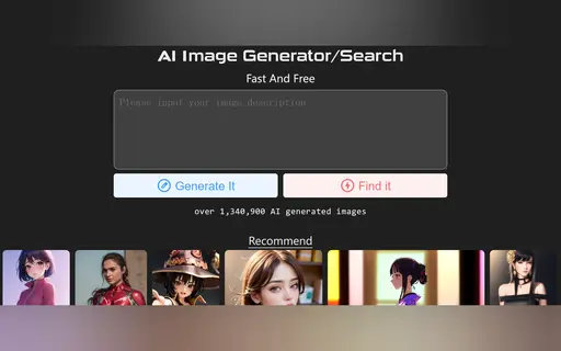 AI Image Generator/Search