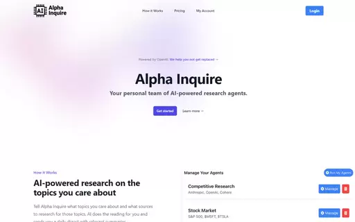 AlphaInquire