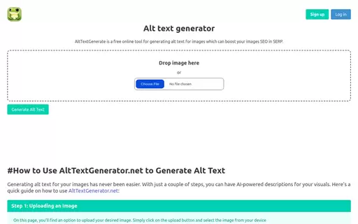 Alt Text Generator