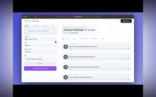 Article Audio