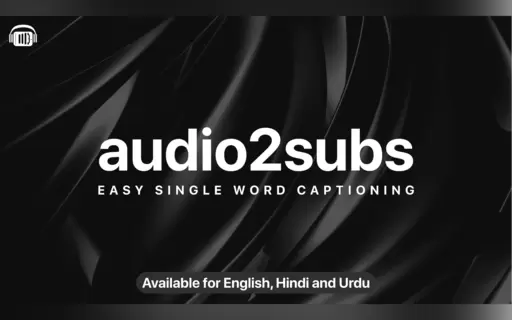 audio2subs