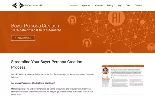 Buyer Persona by Mnemonic