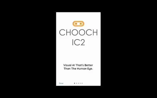 Chooch IC2 Demo Visual AI App for iPhone