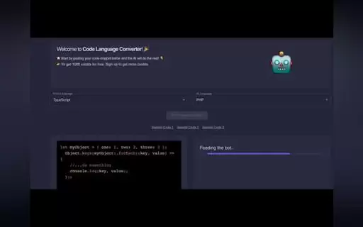 Code Language Converter