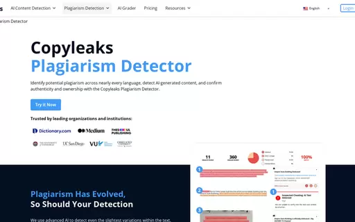 Copyleaks - Plagiarism detector