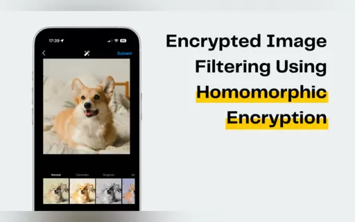 Encrypted Image Filtering App