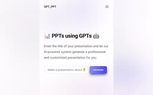 GPT-PPT