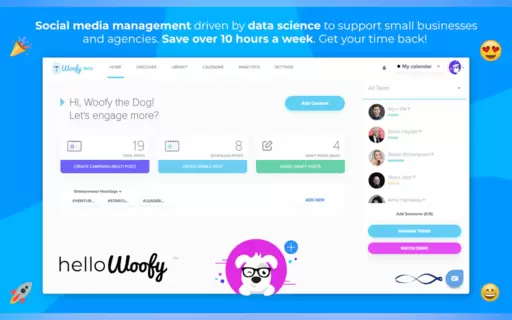 🚀HelloWoofy AI Social Media Marketing😍