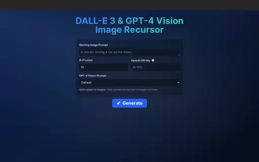 Image Recursor