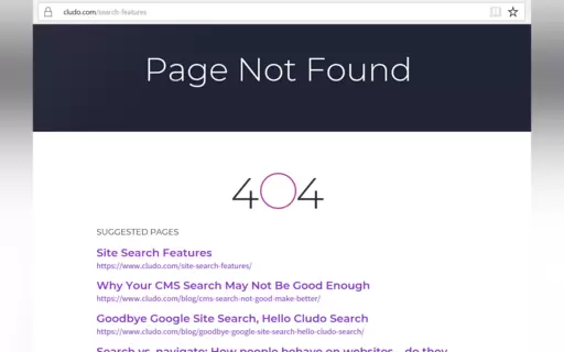 Intelligent 404