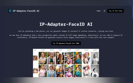 IP-Adapter-FaceID AI