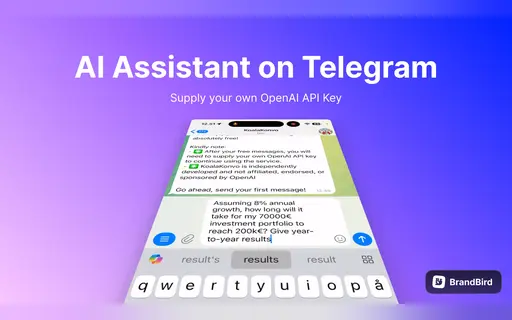 KoalaChat - AI Assistant for Telegram