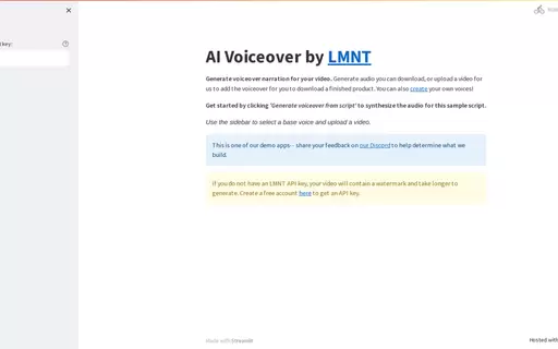 LMNT Voicover