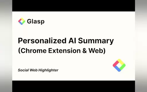 Personalized AI Summary by Glasp