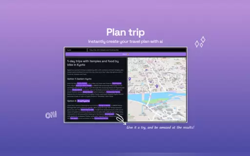 Plan trip