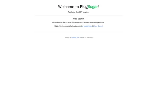 PlugSugar