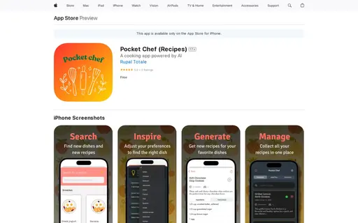 Pocket Chef (Recipes)