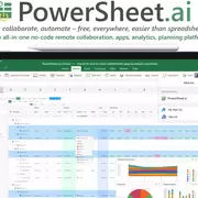 PowerSheet.ai Free No-Code Collab & Apps