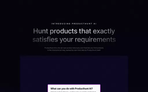 Producthunt AI