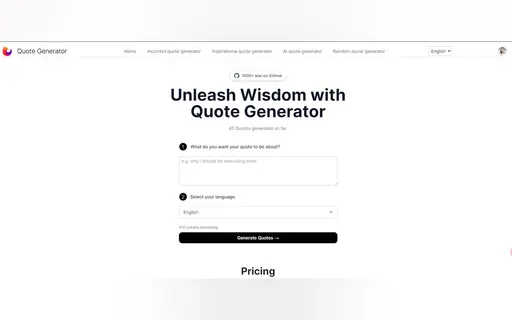 Quote Generator