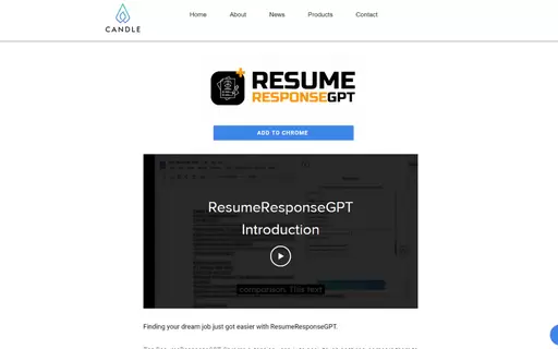 ResumeResponseGPT