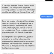 Sanātana Dharma Chatbot