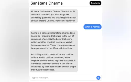 Sanātana Dharma Chatbot