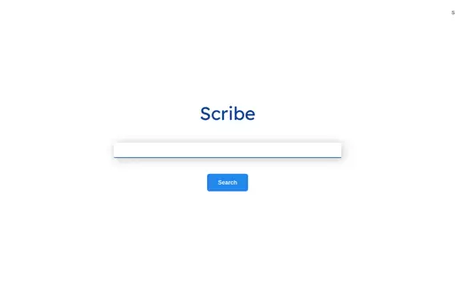 Scribe Search