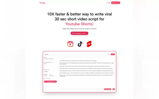 ScripAI — copy.ai but 100% FREE