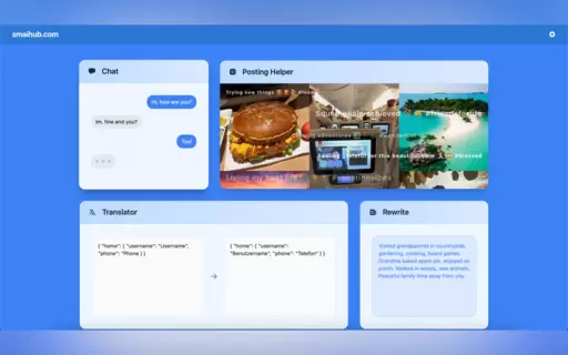 smaihub.com - All-in-One AI Tool Suite