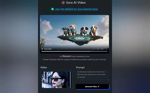 Sora AI Video