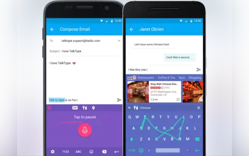 TalkType Voice Keyboard